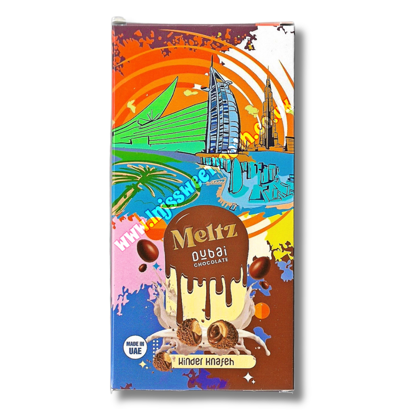 Viral Meltz Kunafa Dubai Chocolate Kinder 192g (Dubai)