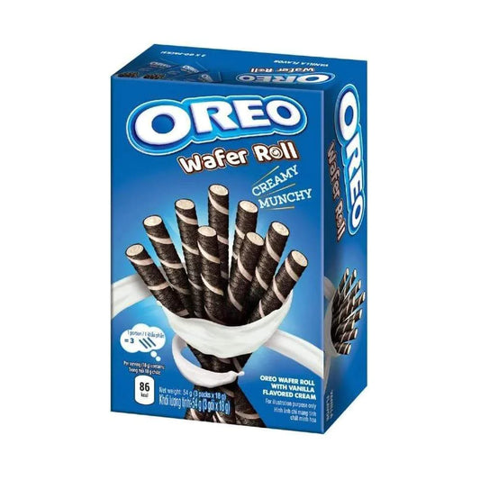 Oreo Wafer Roll Vanilla Cream 54g (Vietnam)