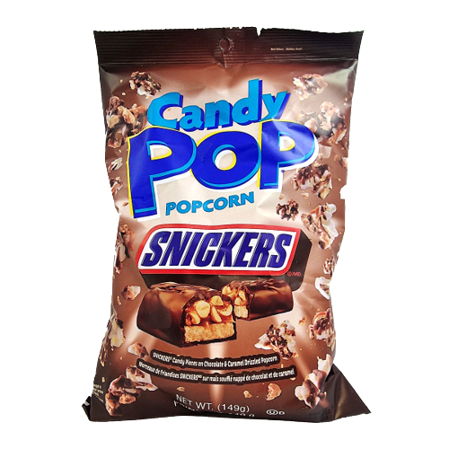 Snickers Popcorn Candy Pop 149g (Canada)