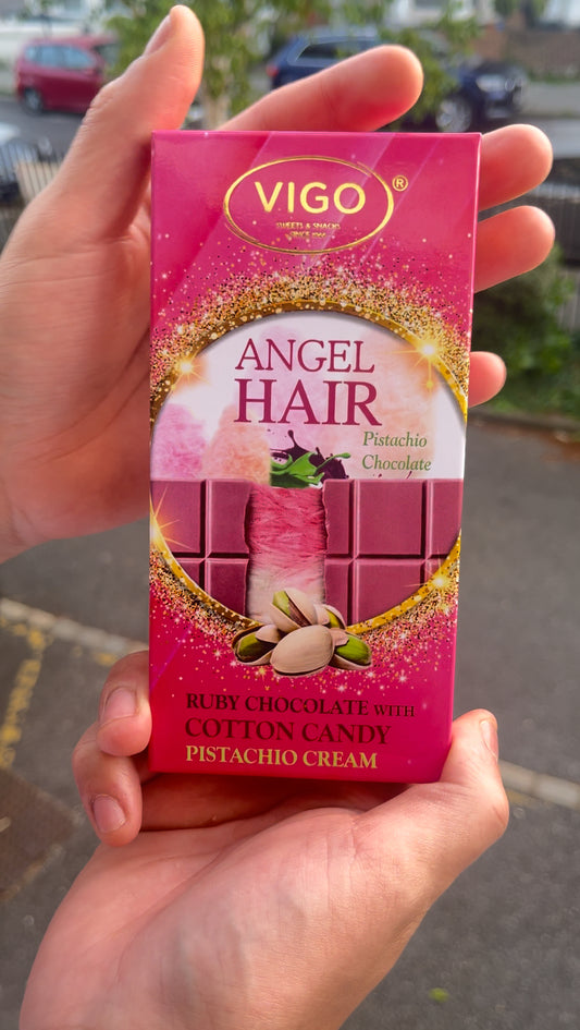 VIRAL Vigo Angel Hair Dubai Chocolate 200g (Dubai)