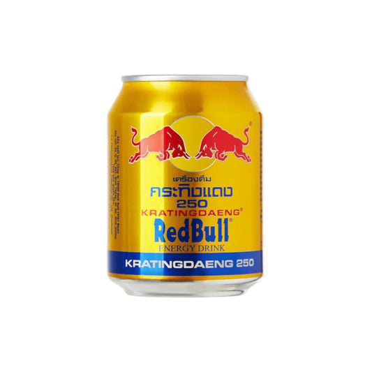 Red Bull Kratingdaeng Golden Can Energy Drink 250ml (Thailand)