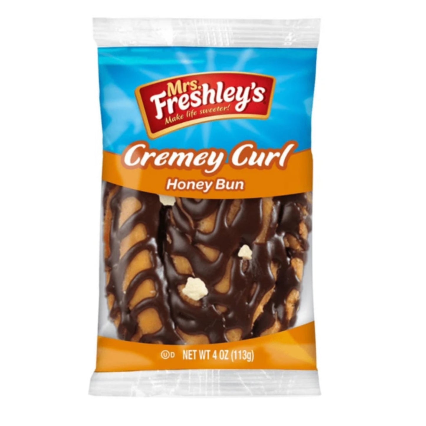 Mrs Freshley's Creamy Curl Honey Bun 113g (America)