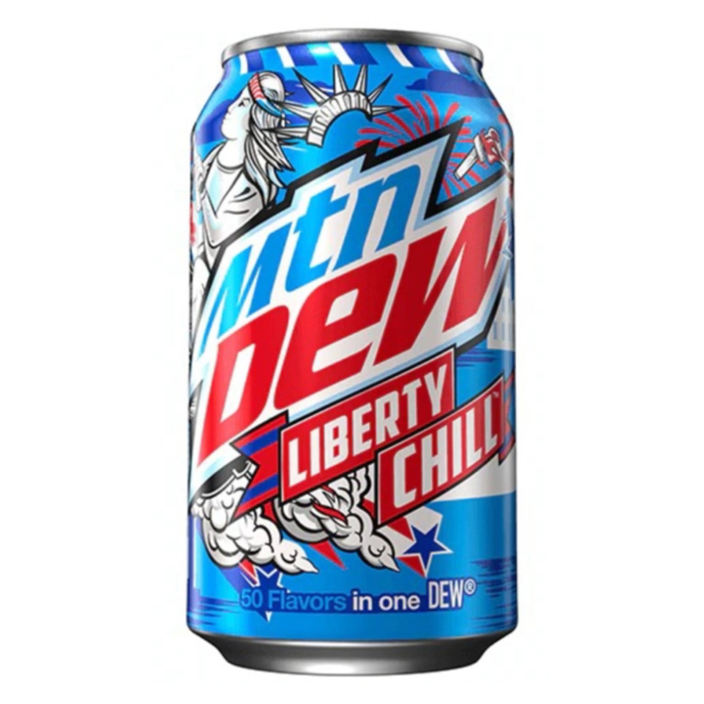 Mountain Dew Liberty Chill 50 Flavours in 1 355ml (America)