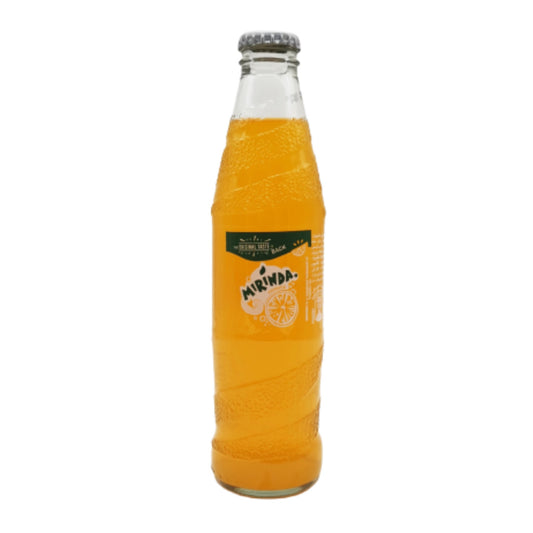 Miranda Orange "Original Taste" Glass Bottle 250ml (Iraq)