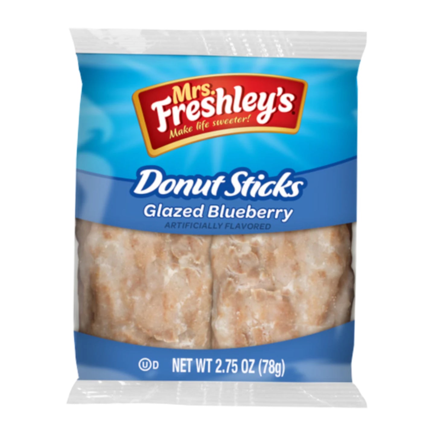 Mrs. Freshley's Glazed Blueberry Donut Sticks 78g (America)