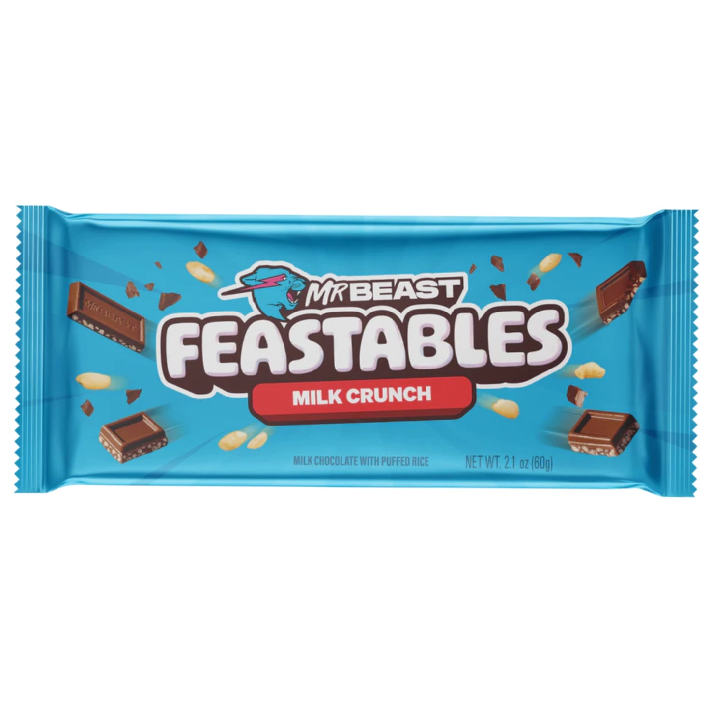 Mr Beast Feastables Milk Crunch 60g (America)