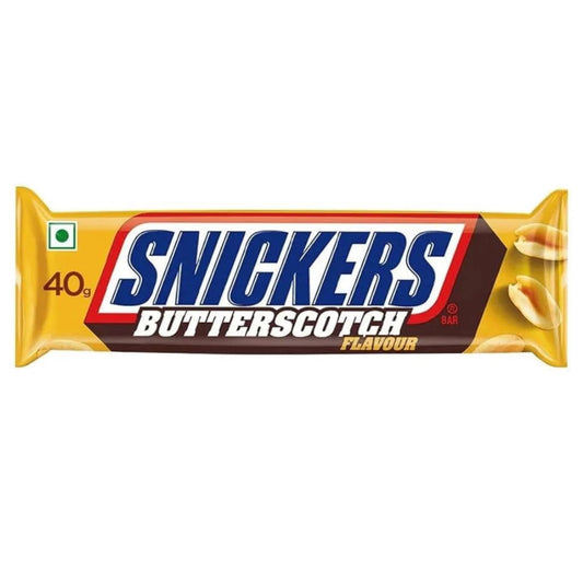 Snickers Butterscotch Chocolate Bar 40g (India)