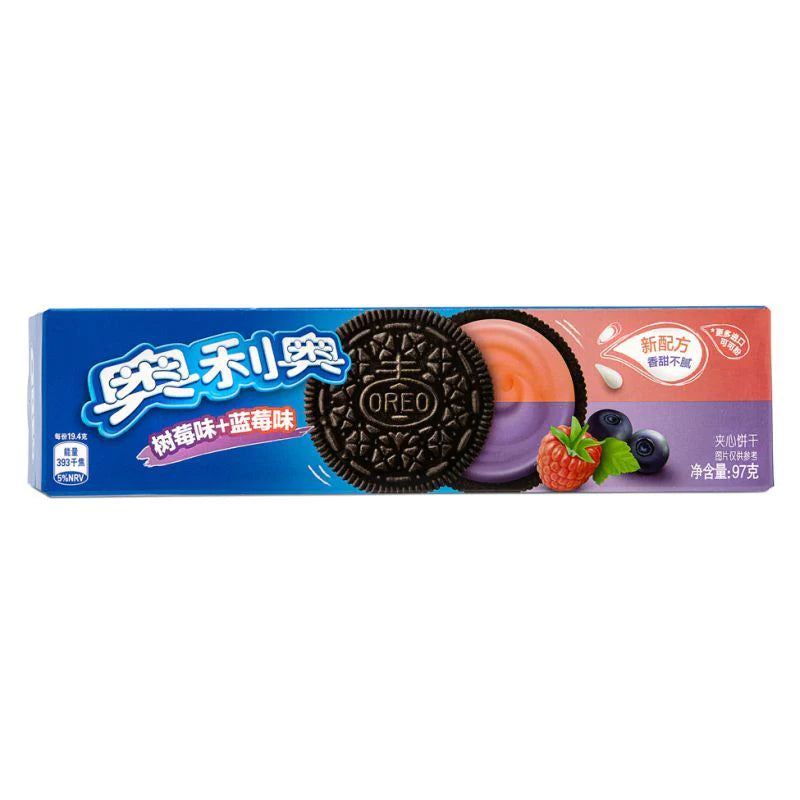 Oreo Cookie Raspberry & Blueberry Flavour 97g (China)