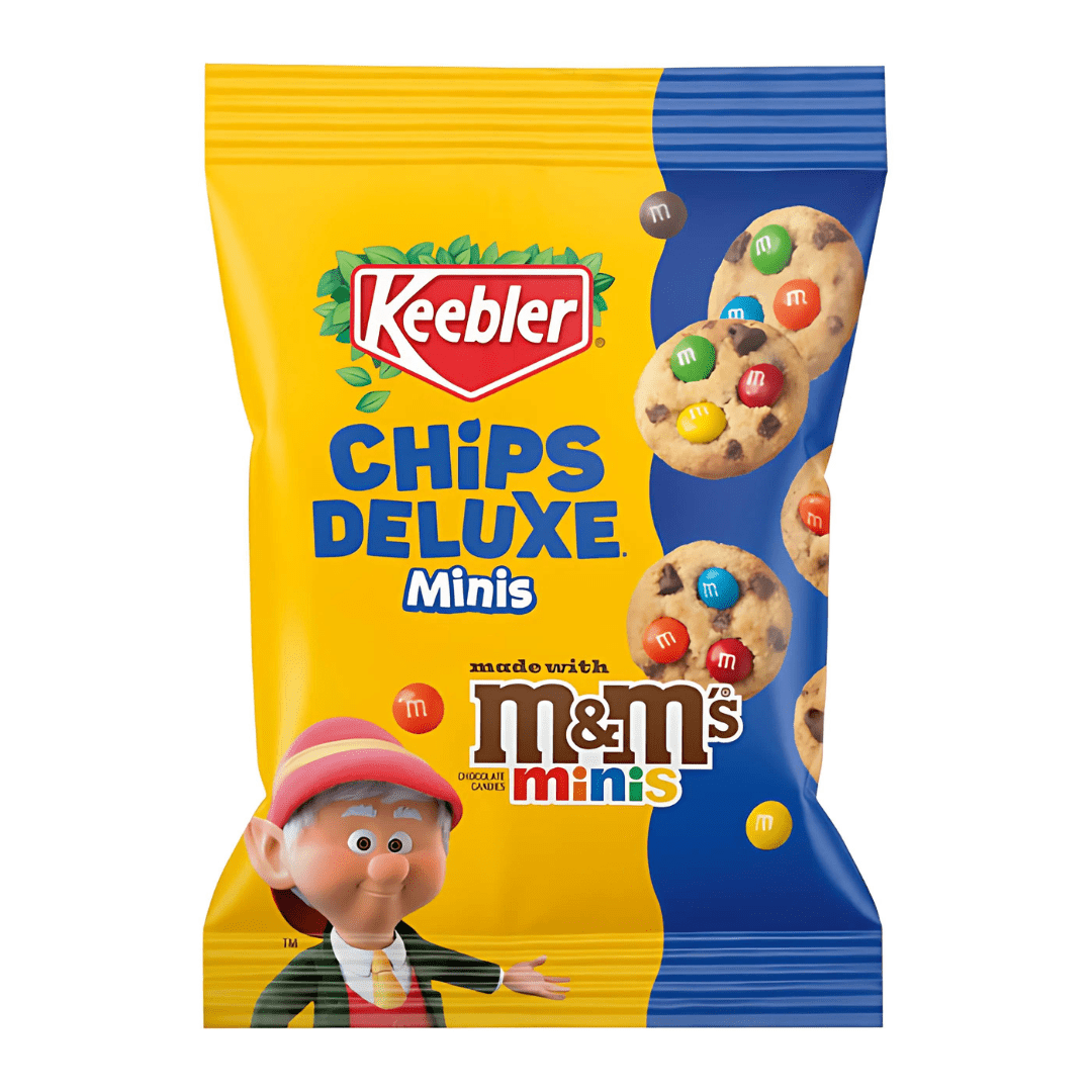 M&M Chips Deluxe Minis Cookies 45g (America)