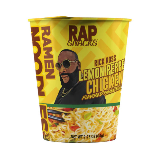 Rap Snacks Rick Ross Lemon Pepper Chicken Ramen Noodles 64g (America)