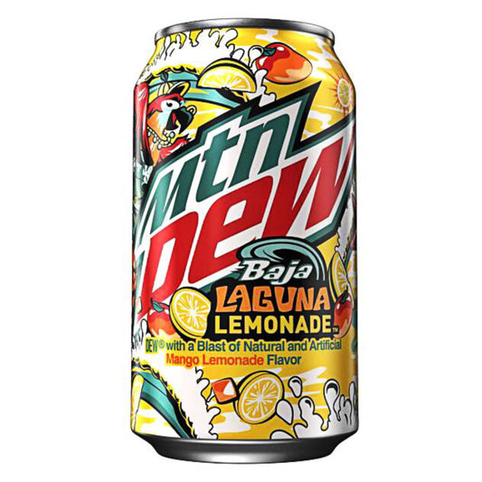 Mountain Dew Baja Laguana Lemonade 355ml (America)