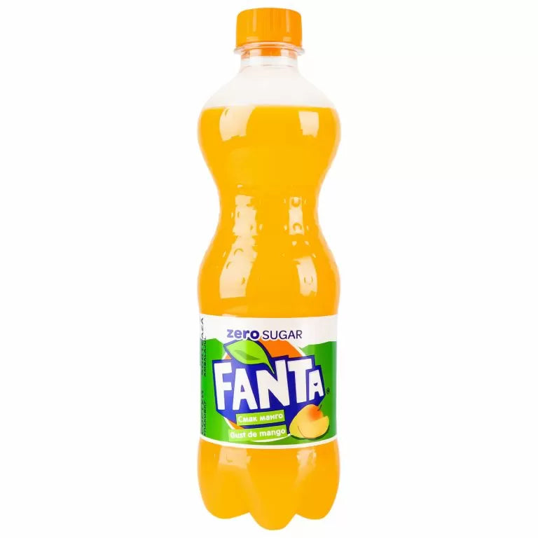 FANTA Mango Zero Sugar 500ml (Ukraine)