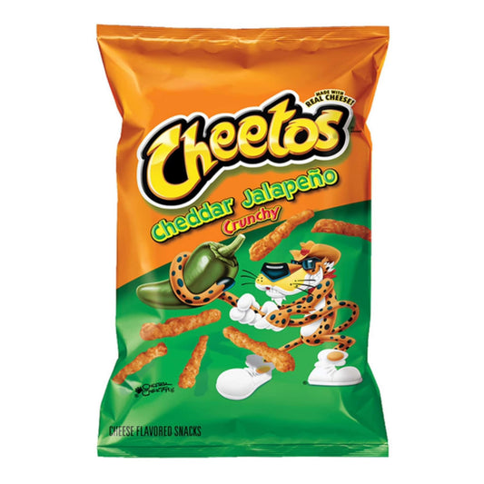 Cheetos Cheddar Jalepeno Crunchy 226.8g (America)