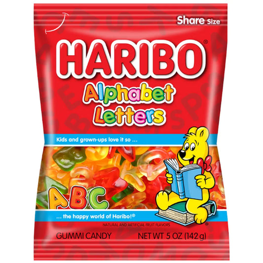 Haribo Alphabet Letters 142g (Germany)