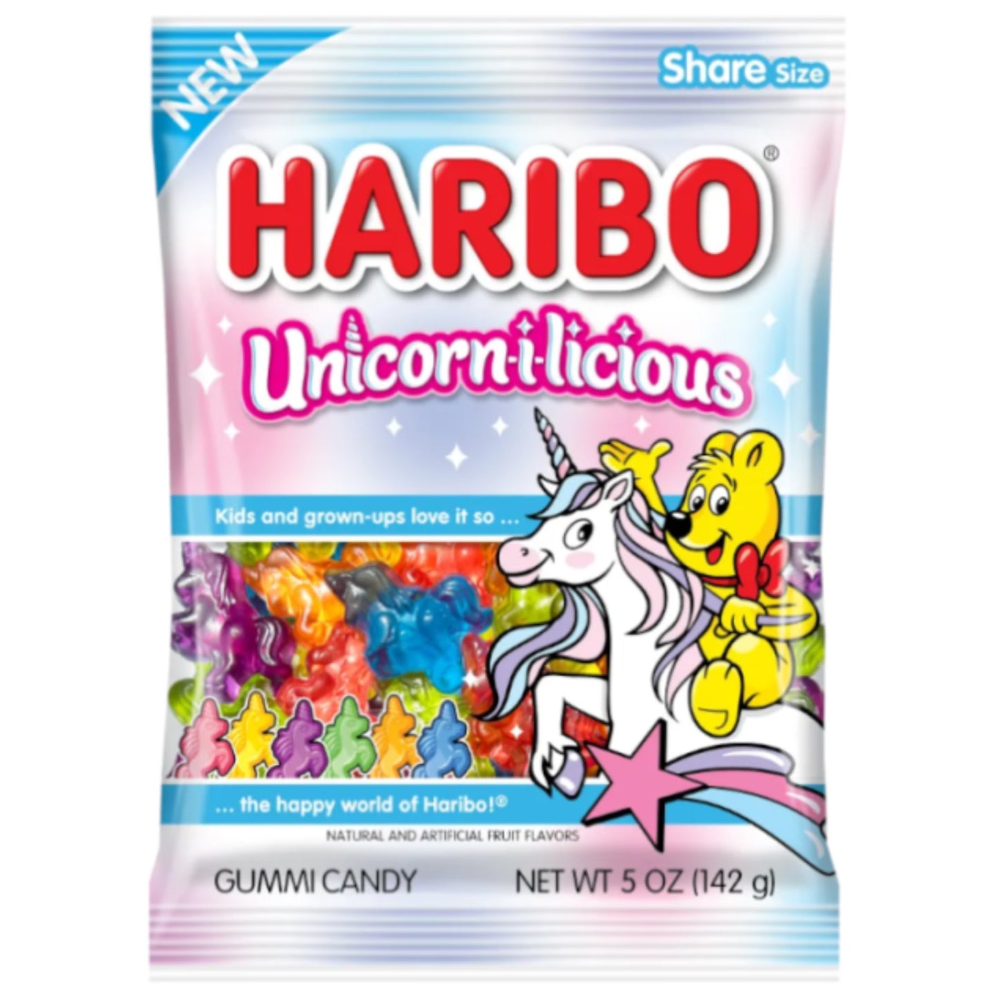 Haribos Unicorn-i-licious 142g (Germany)