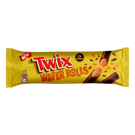 Twix Wafer Rolls x2 22.5g (Egypt)