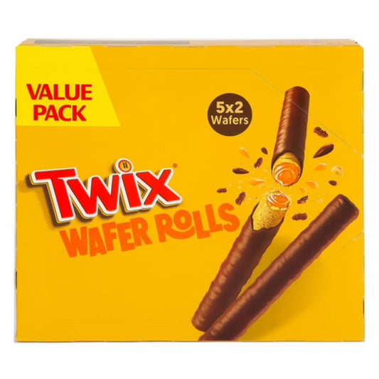 Twix Wafer Rolls 5 x 2 pack 112.5g (Egypt)