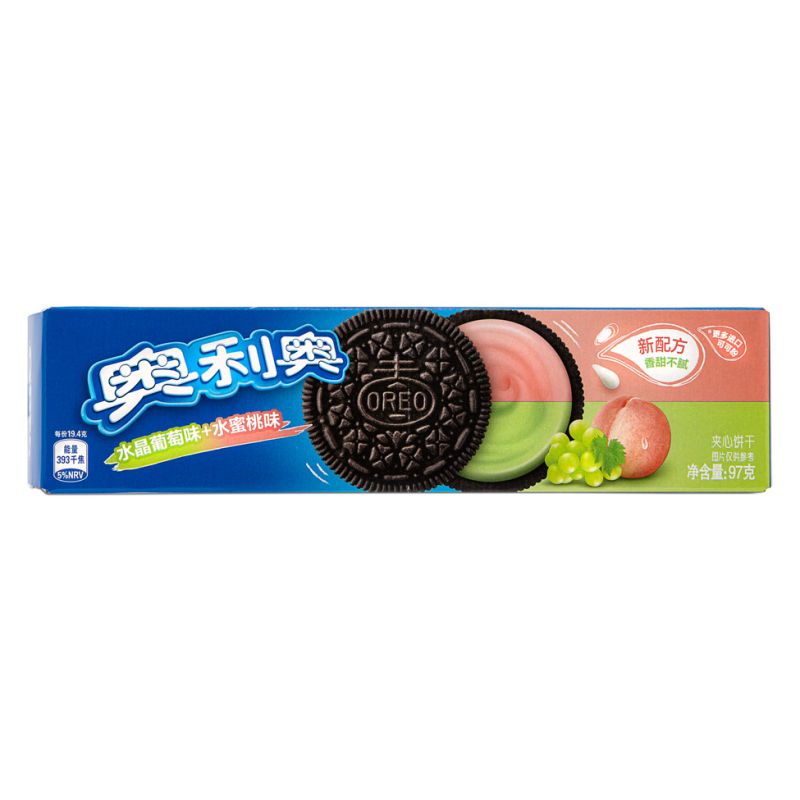 Oreo Cookie Peach & Grape Flavour 97g (China)