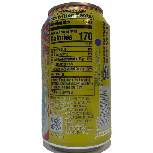 Mountain Dew Spark 355ml (America)