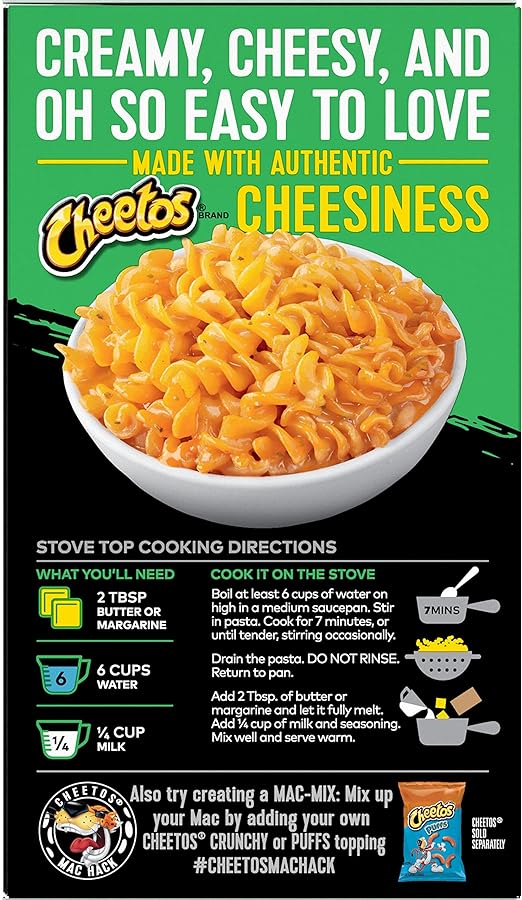 Cheetos Mac'N Cheese Cheesy Jalepeno 164g (America)